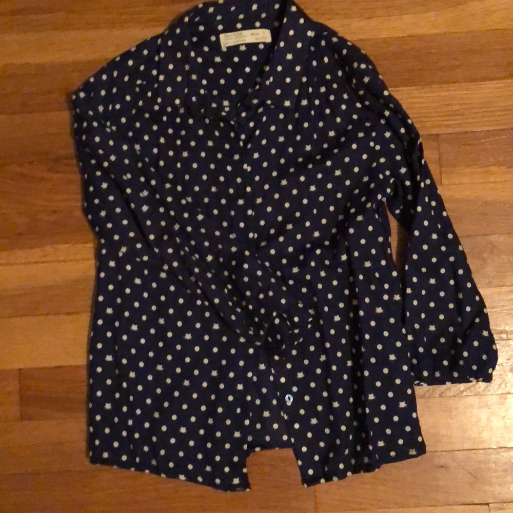 Polka dot button down - Picture 2 of 6